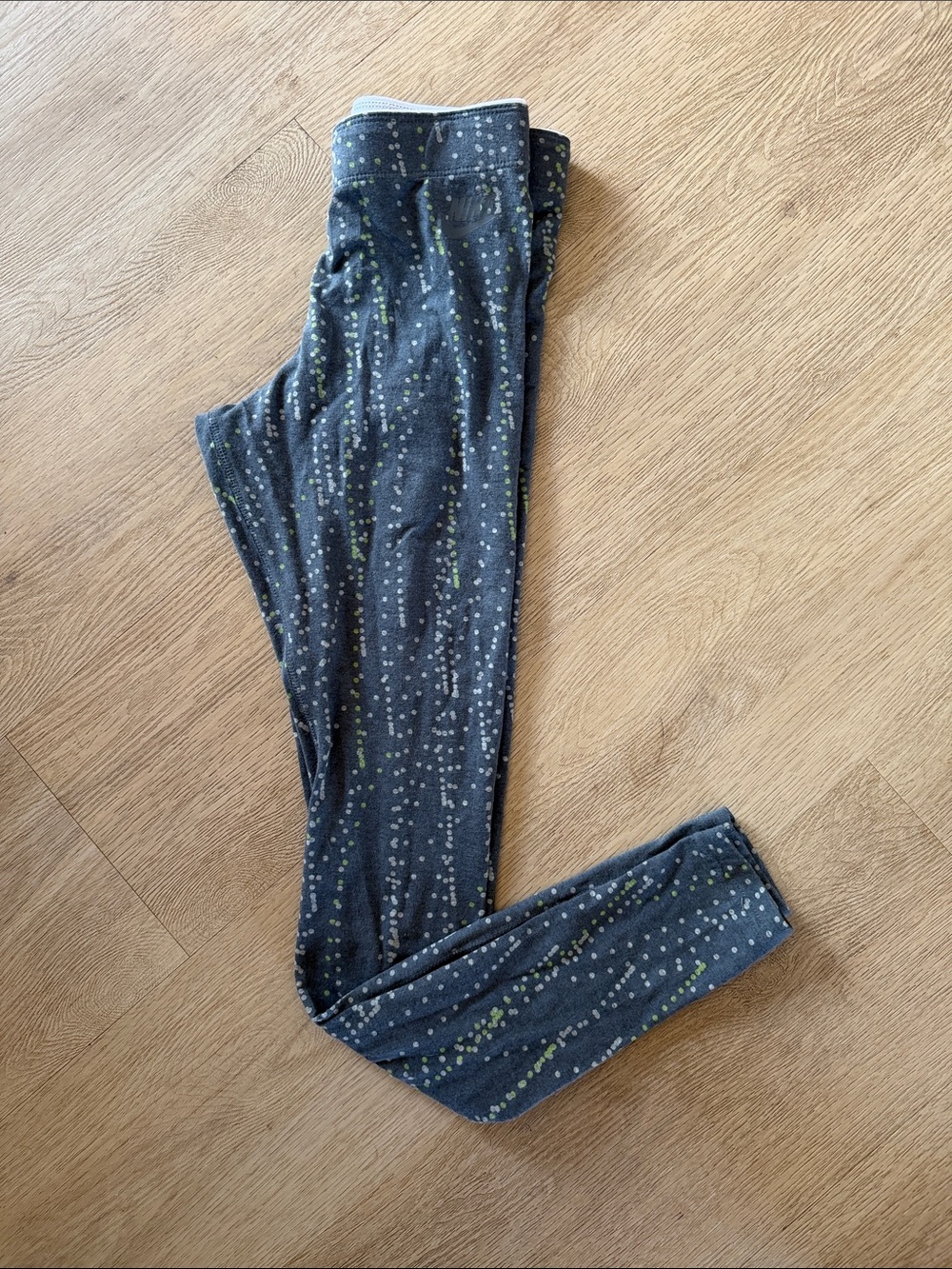 Women’s Nike Gray Patterned Tech Fleece Tights